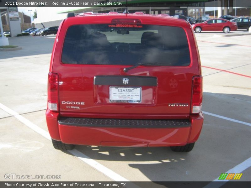 Redline 2-Coat Pearl / Dark Slate Gray 2011 Dodge Nitro Heat