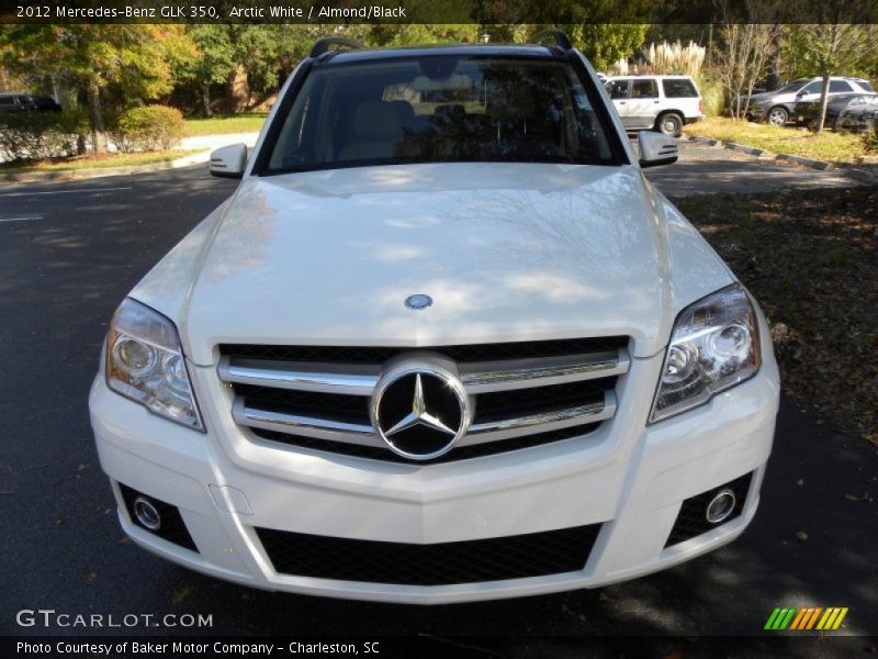 Arctic White / Almond/Black 2012 Mercedes-Benz GLK 350