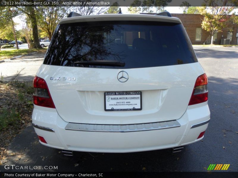 Arctic White / Almond/Black 2012 Mercedes-Benz GLK 350