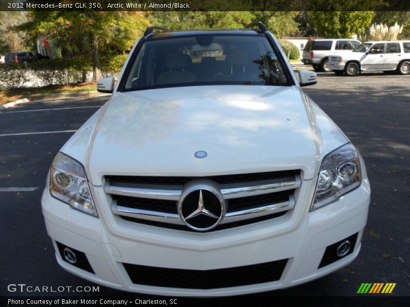 Arctic White / Almond/Black 2012 Mercedes-Benz GLK 350