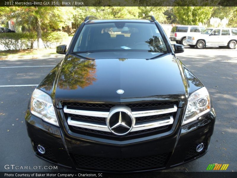Black / Black 2012 Mercedes-Benz GLK 350