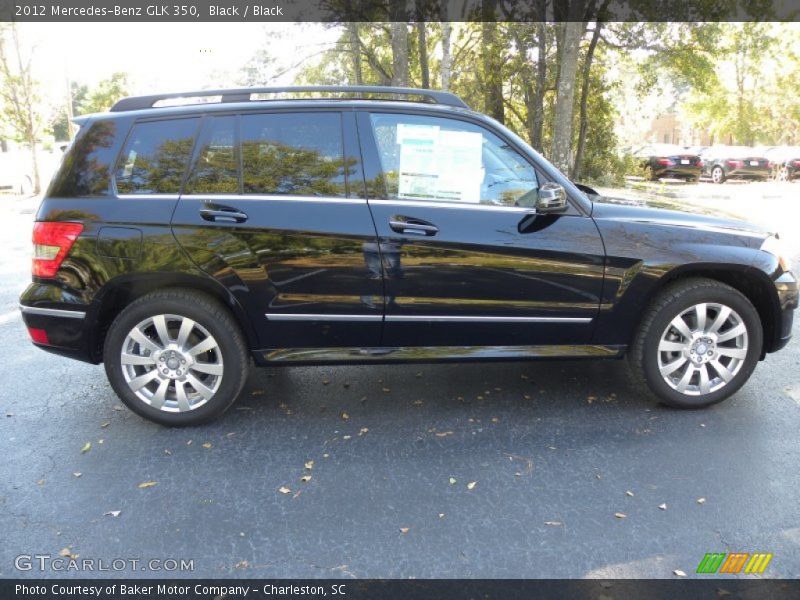 Black / Black 2012 Mercedes-Benz GLK 350