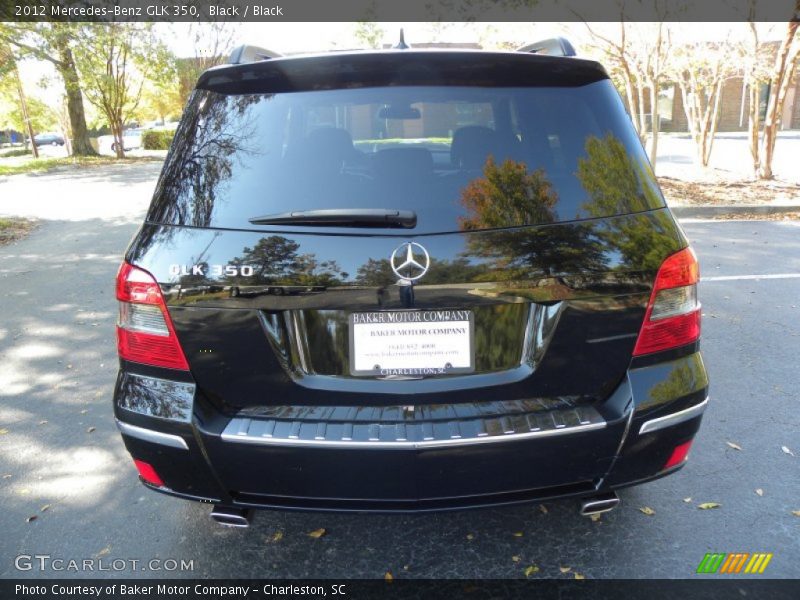 Black / Black 2012 Mercedes-Benz GLK 350