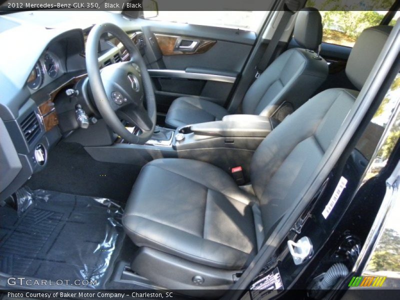 Black / Black 2012 Mercedes-Benz GLK 350