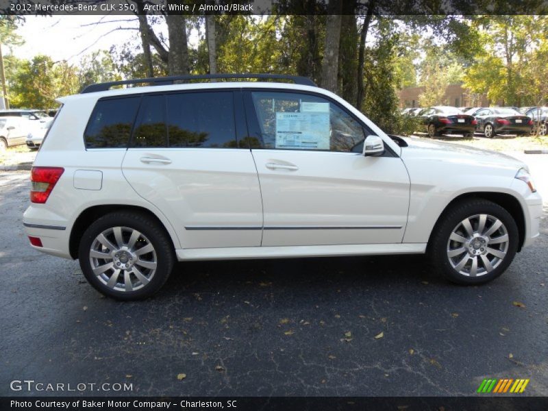 Arctic White / Almond/Black 2012 Mercedes-Benz GLK 350