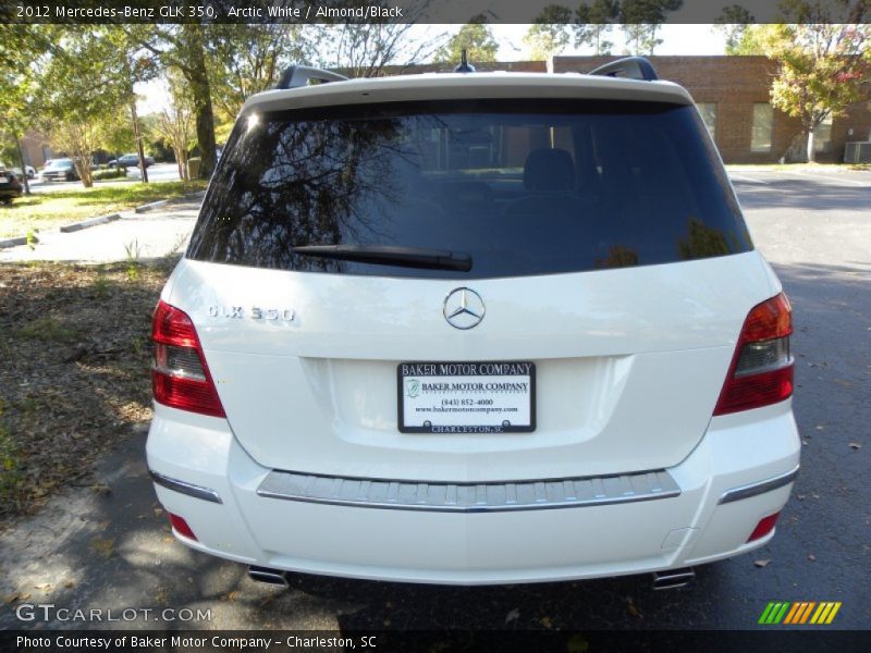 Arctic White / Almond/Black 2012 Mercedes-Benz GLK 350