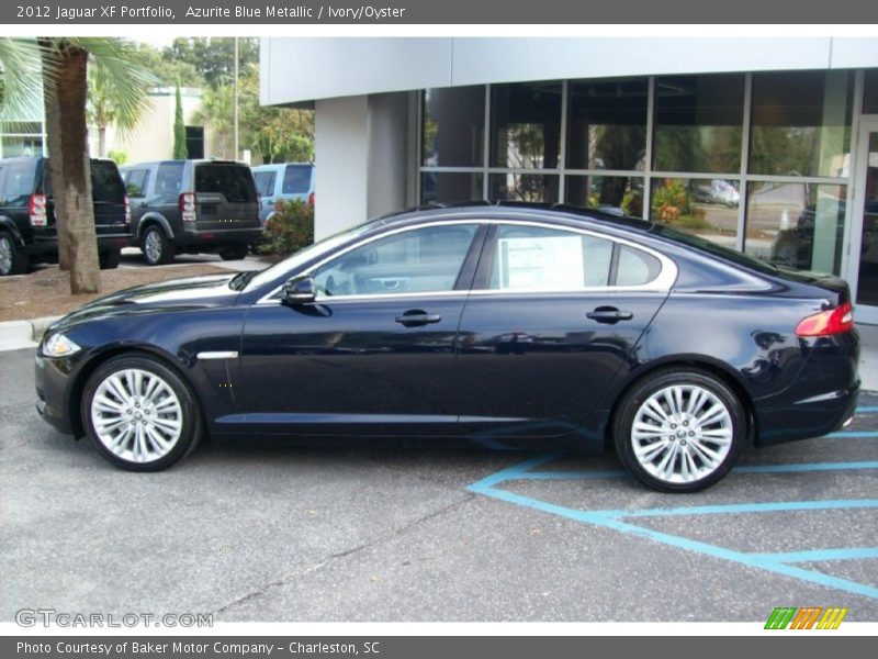  2012 XF Portfolio Azurite Blue Metallic