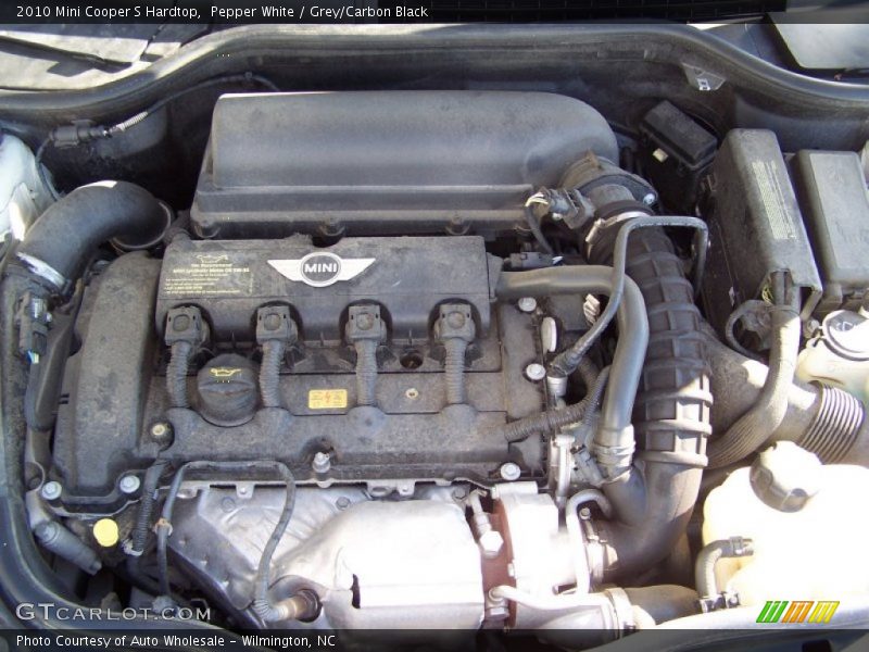  2010 Cooper S Hardtop Engine - 1.6 Liter Turbocharged DOHC 16-Valve VVT 4 Cylinder