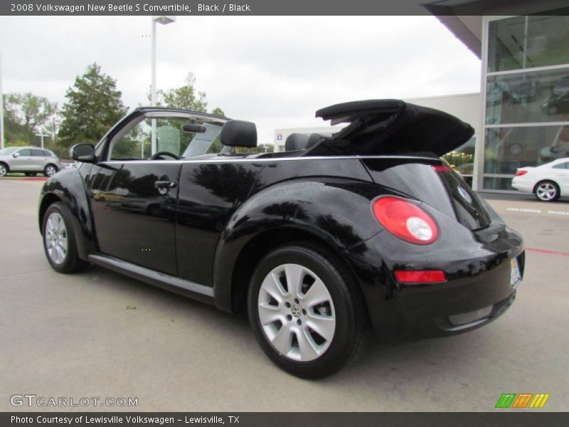  2008 New Beetle S Convertible Black