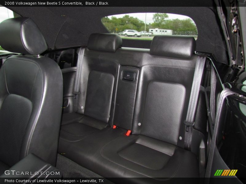 Black / Black 2008 Volkswagen New Beetle S Convertible