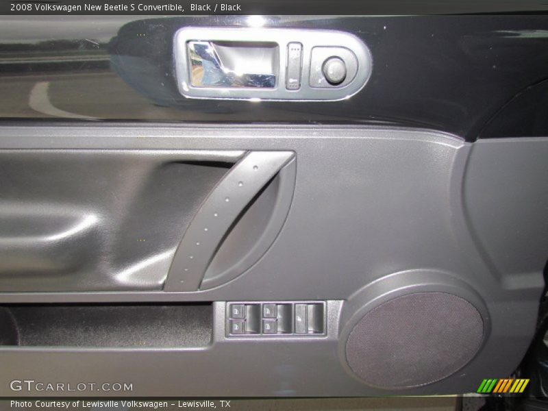 Black / Black 2008 Volkswagen New Beetle S Convertible