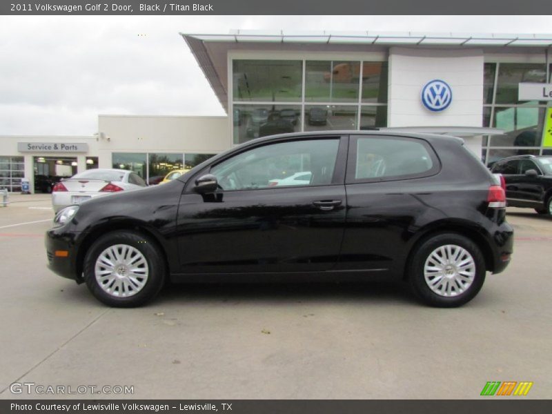  2011 Golf 2 Door Black