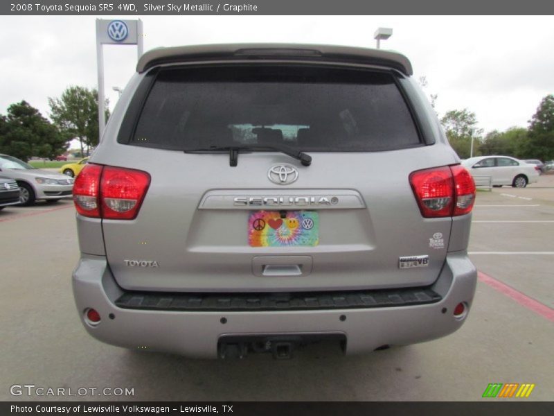 Silver Sky Metallic / Graphite 2008 Toyota Sequoia SR5 4WD