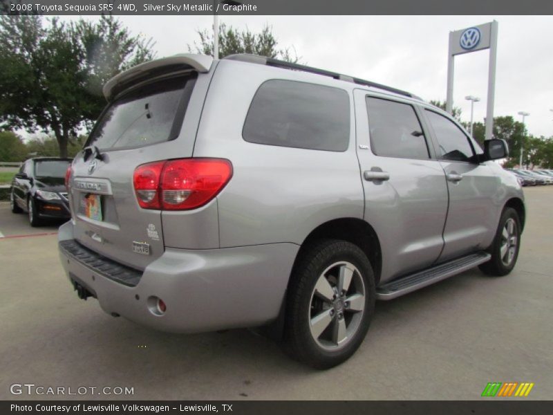 Silver Sky Metallic / Graphite 2008 Toyota Sequoia SR5 4WD