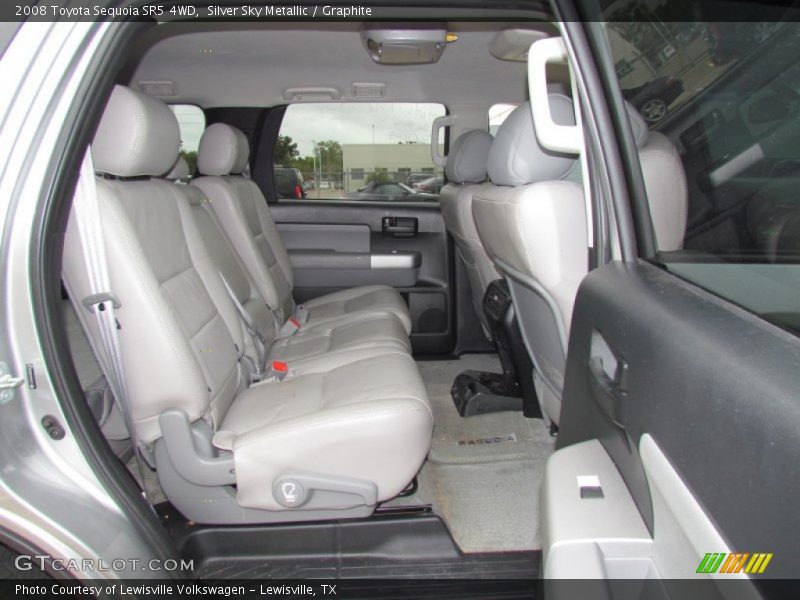  2008 Sequoia SR5 4WD Graphite Interior