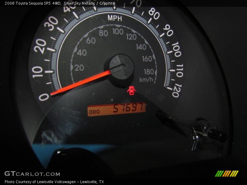 Silver Sky Metallic / Graphite 2008 Toyota Sequoia SR5 4WD