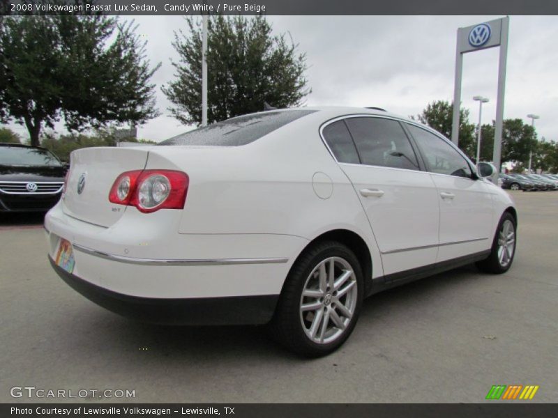 Candy White / Pure Beige 2008 Volkswagen Passat Lux Sedan