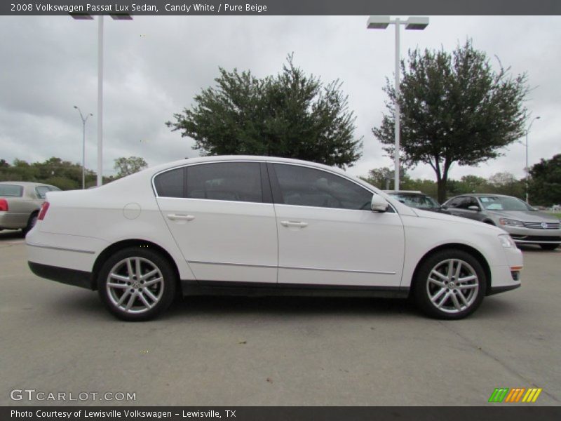 Candy White / Pure Beige 2008 Volkswagen Passat Lux Sedan