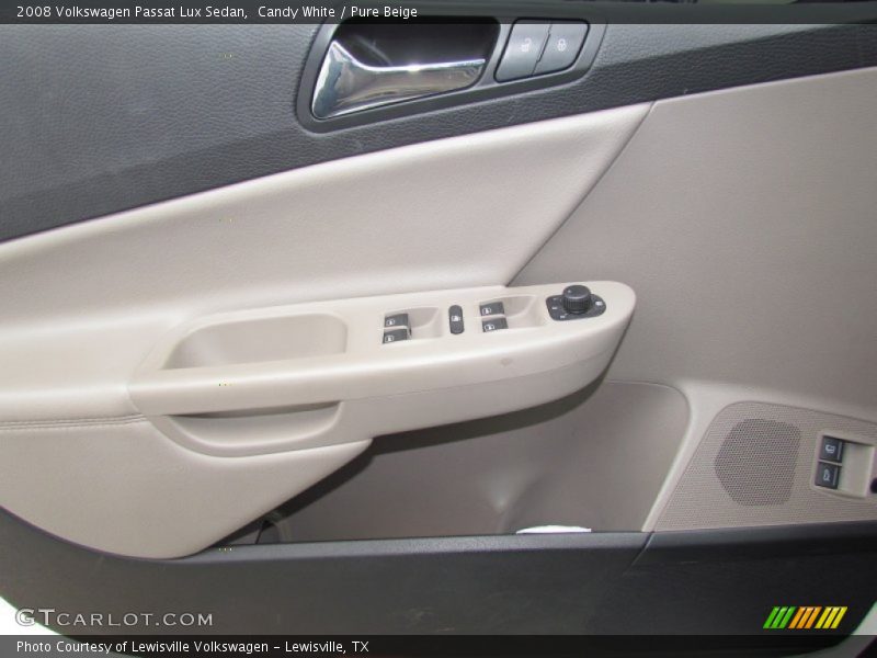 Candy White / Pure Beige 2008 Volkswagen Passat Lux Sedan