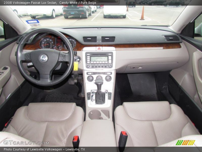 Dashboard of 2008 Passat Lux Sedan