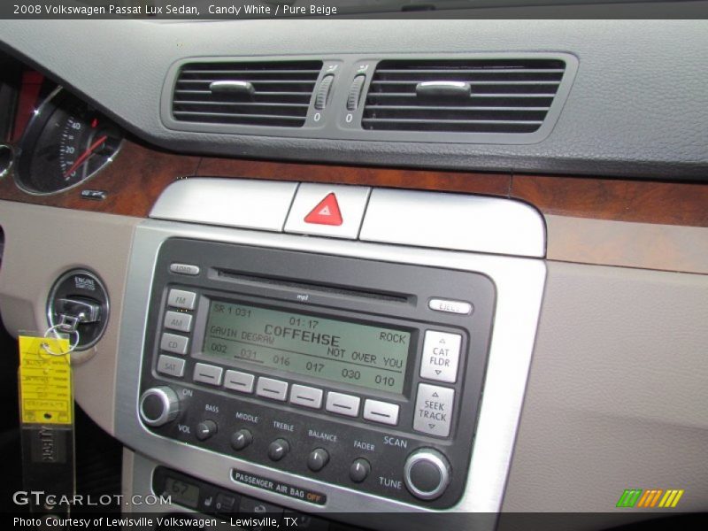 Audio System of 2008 Passat Lux Sedan