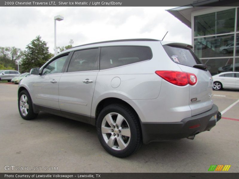 Silver Ice Metallic / Light Gray/Ebony 2009 Chevrolet Traverse LTZ