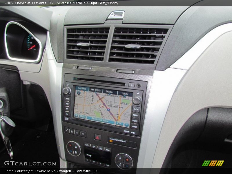 Silver Ice Metallic / Light Gray/Ebony 2009 Chevrolet Traverse LTZ