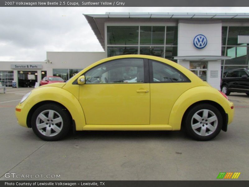  2007 New Beetle 2.5 Coupe Sunflower Yellow