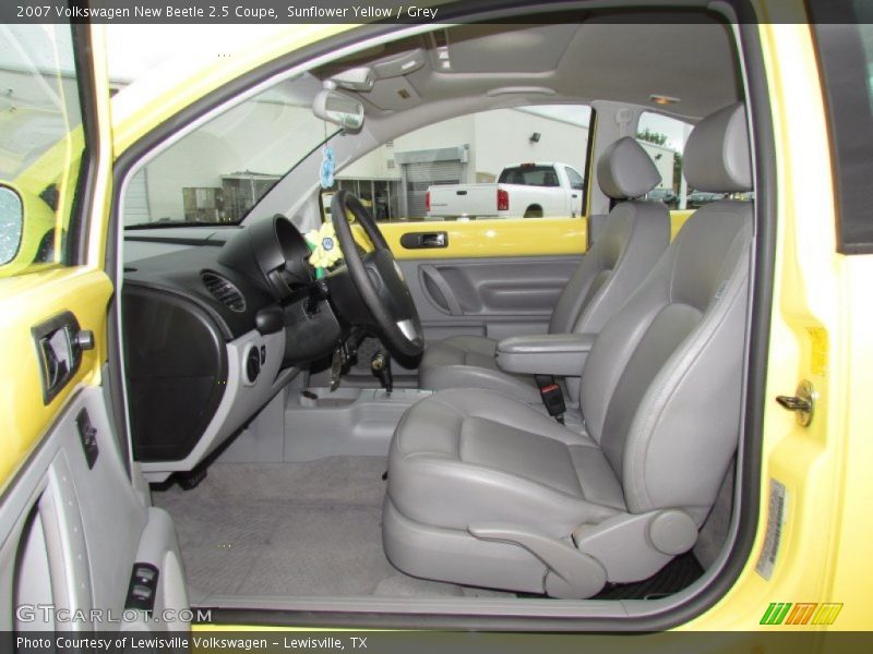  2007 New Beetle 2.5 Coupe Grey Interior