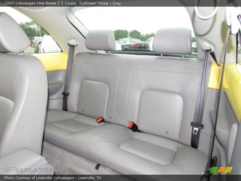 Sunflower Yellow / Grey 2007 Volkswagen New Beetle 2.5 Coupe