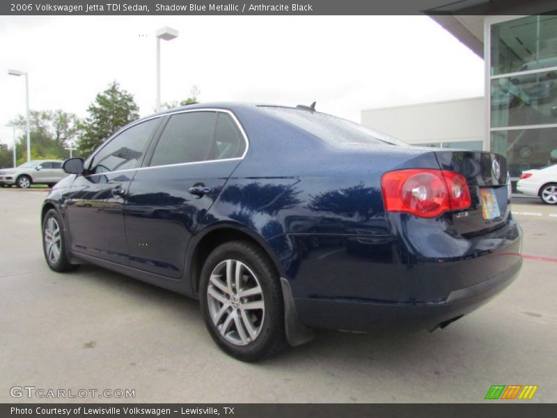 Shadow Blue Metallic / Anthracite Black 2006 Volkswagen Jetta TDI Sedan