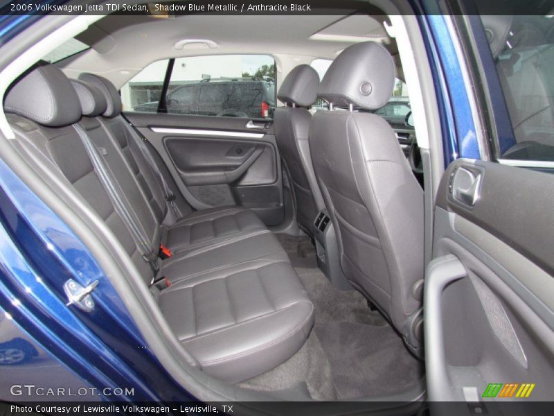 Shadow Blue Metallic / Anthracite Black 2006 Volkswagen Jetta TDI Sedan