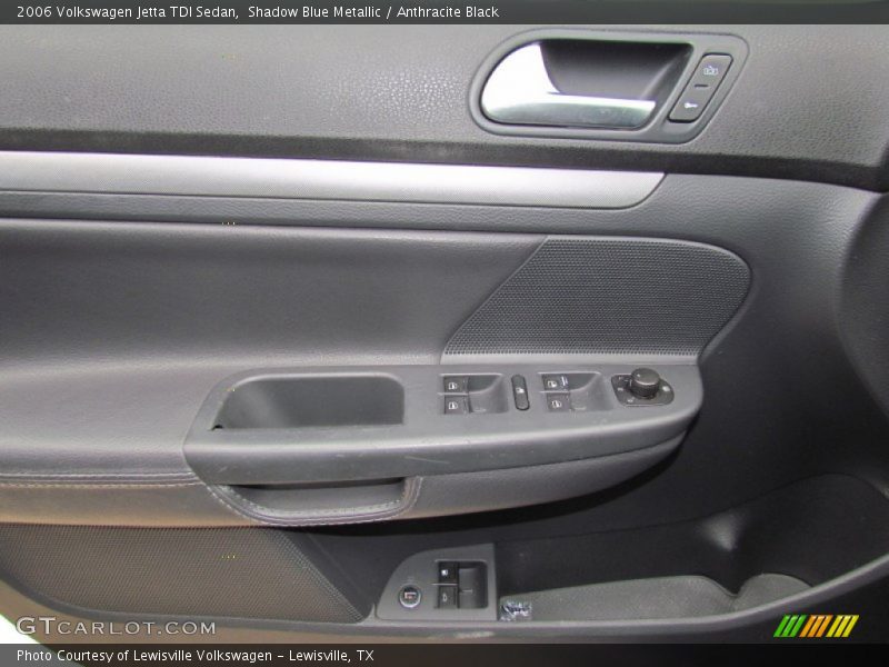 Shadow Blue Metallic / Anthracite Black 2006 Volkswagen Jetta TDI Sedan