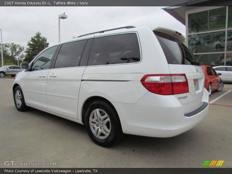 Taffeta White / Ivory 2007 Honda Odyssey EX-L