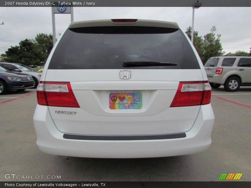 Taffeta White / Ivory 2007 Honda Odyssey EX-L