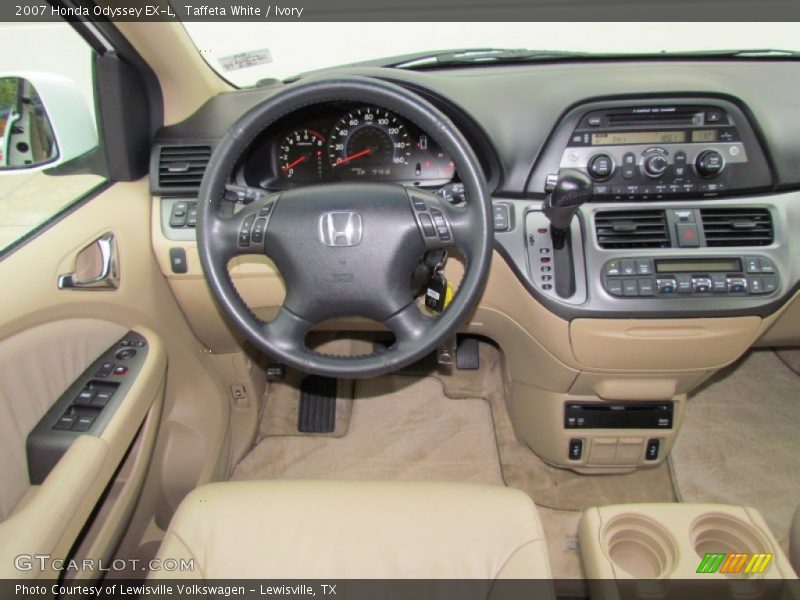 Taffeta White / Ivory 2007 Honda Odyssey EX-L
