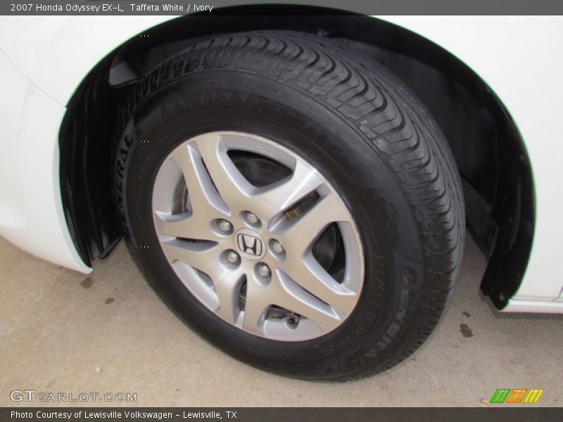 Taffeta White / Ivory 2007 Honda Odyssey EX-L
