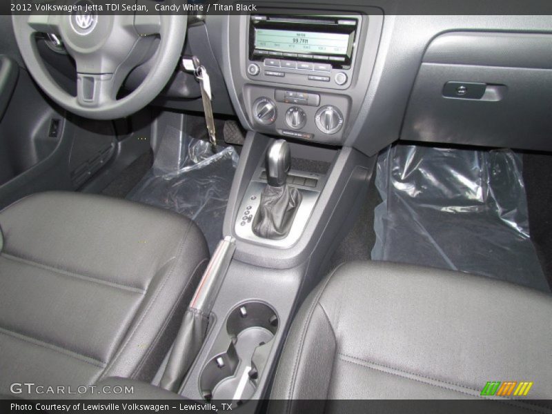 Candy White / Titan Black 2012 Volkswagen Jetta TDI Sedan