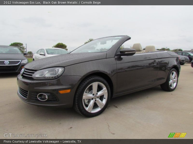 Black Oak Brown Metallic / Cornsilk Beige 2012 Volkswagen Eos Lux