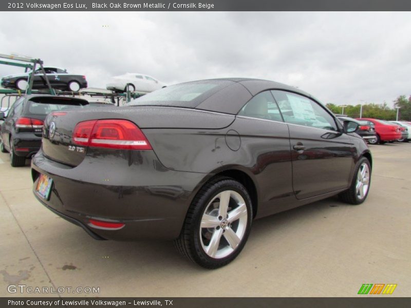 Black Oak Brown Metallic / Cornsilk Beige 2012 Volkswagen Eos Lux
