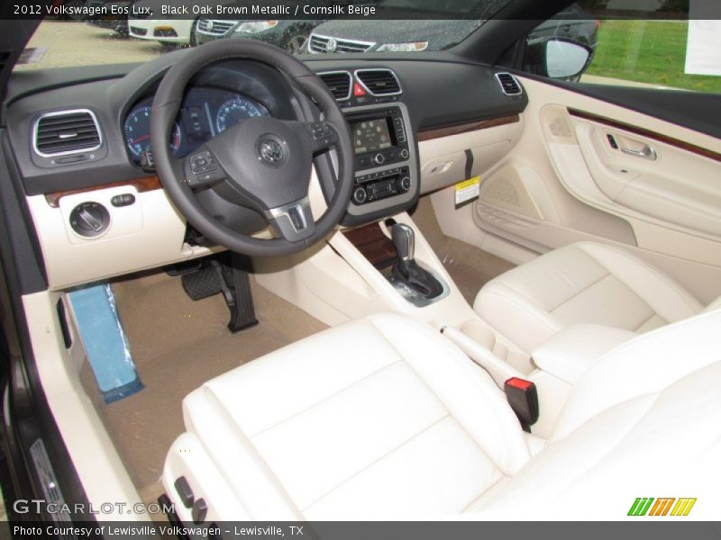 Black Oak Brown Metallic / Cornsilk Beige 2012 Volkswagen Eos Lux