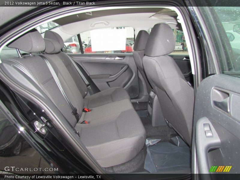 Black / Titan Black 2012 Volkswagen Jetta S Sedan
