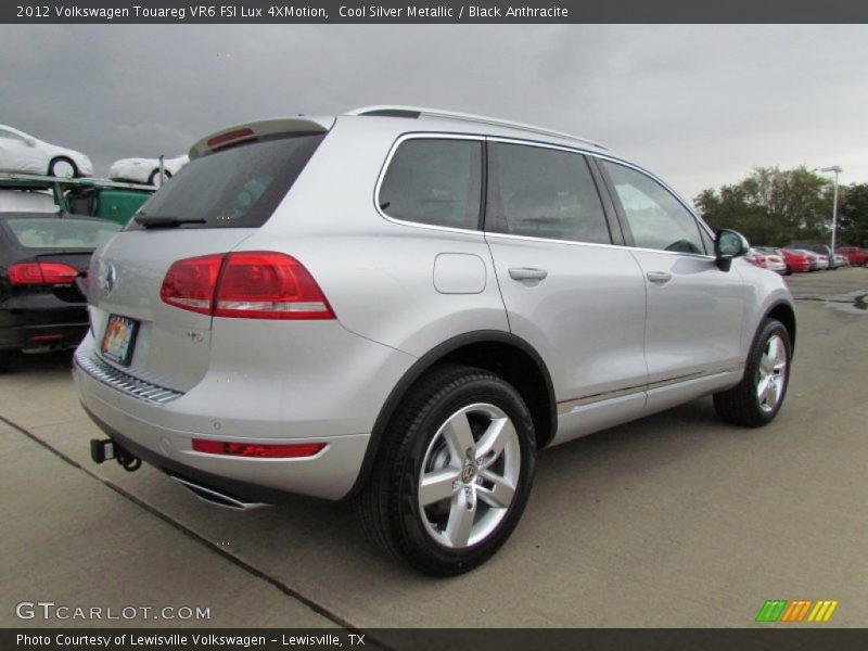 Cool Silver Metallic / Black Anthracite 2012 Volkswagen Touareg VR6 FSI Lux 4XMotion