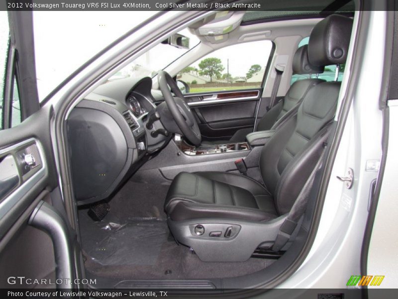  2012 Touareg VR6 FSI Lux 4XMotion Black Anthracite Interior