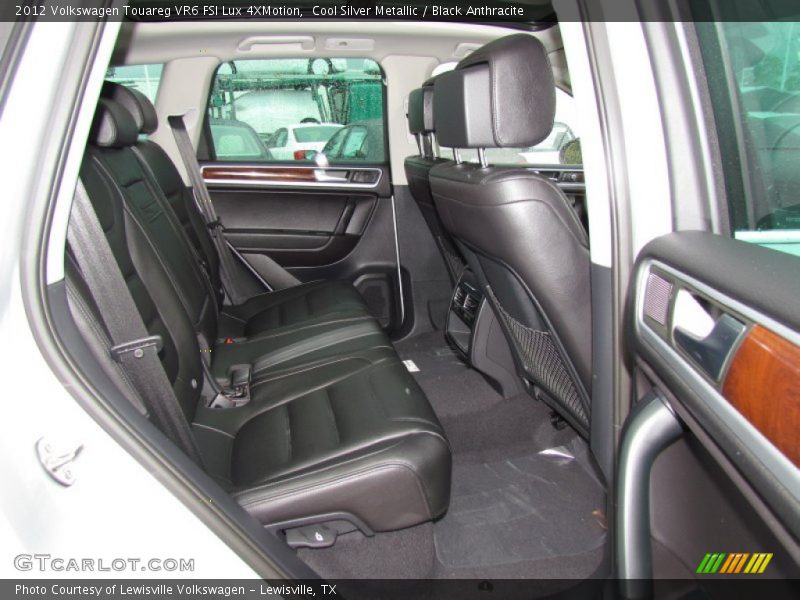  2012 Touareg VR6 FSI Lux 4XMotion Black Anthracite Interior