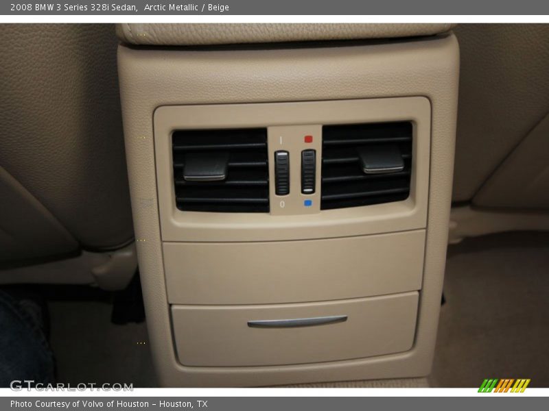 Arctic Metallic / Beige 2008 BMW 3 Series 328i Sedan