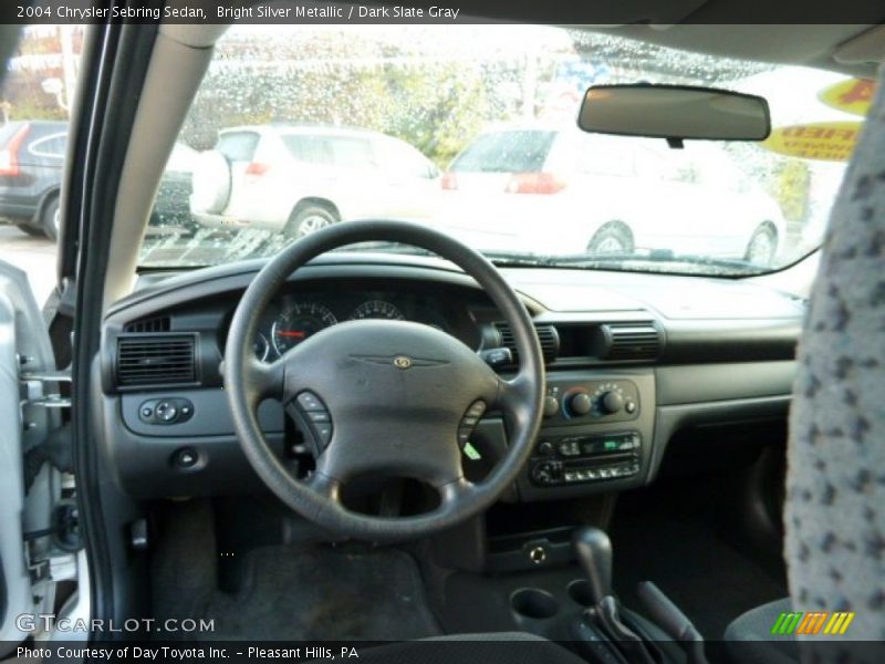 Bright Silver Metallic / Dark Slate Gray 2004 Chrysler Sebring Sedan