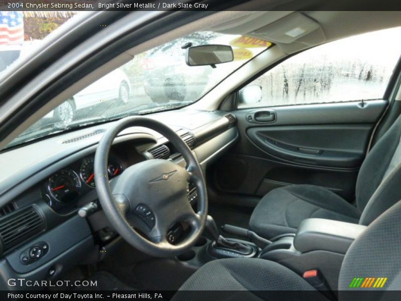 Bright Silver Metallic / Dark Slate Gray 2004 Chrysler Sebring Sedan