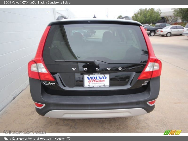 Black / Sandstone Beige 2008 Volvo XC70 AWD