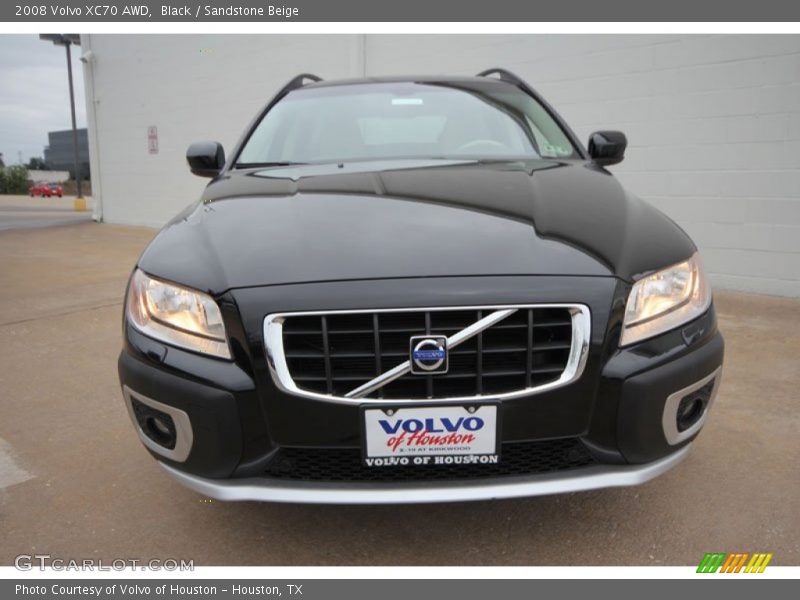 Black / Sandstone Beige 2008 Volvo XC70 AWD
